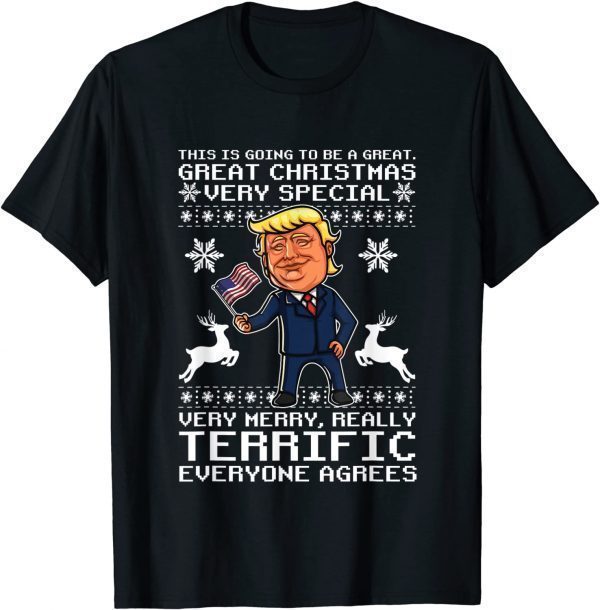 This Is Going To Be A Great Christmas Santa Trump X-mas Classic Shirt