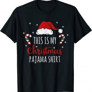 This Is My Christmas Pajama Matching Family Group T-Shirt