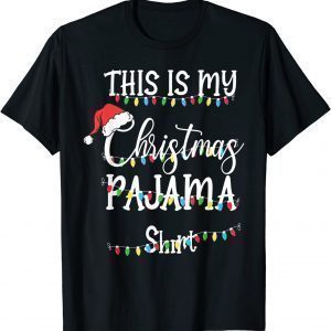 This Is My Christmas Pajama Merry Xmas Family 2022 Shirt