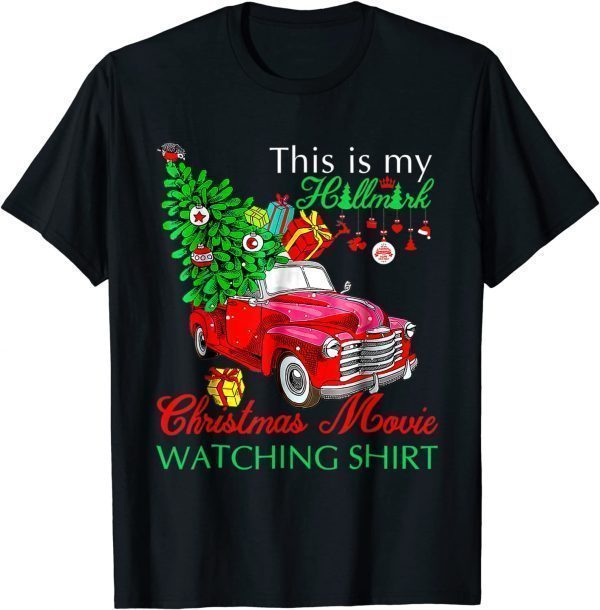 This Is My Movie Watching Christmas 2022 Shirt