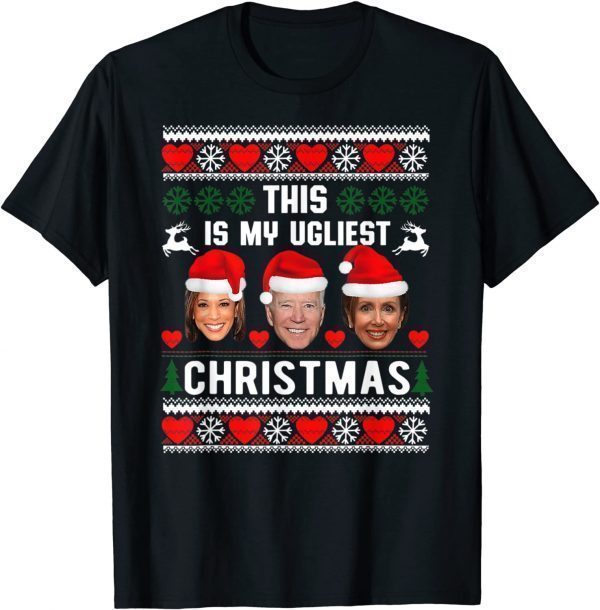 This Is My Ugliest Christmas Anti-Biden Ugly Christmas 2022 Shirt