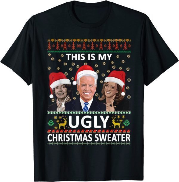 This Is My Ugly Christmas Anti-Biden Sweater Limited Shirt