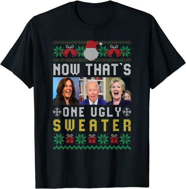 This Is My Ugly Christmas Anti Joe Biden Kamala Hillary Unisex Shirt