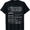 Tony and Ezekiel Hey What's Your Name 2022 Shirt