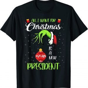Trump All I Want For Christmas Is A New President Republican Limited Shirt