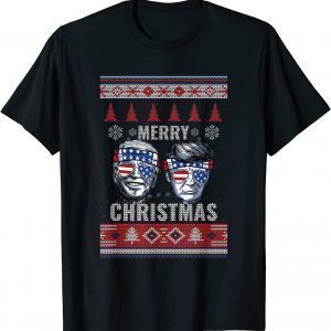 Trump Joe Biden Ugly Christmas Sweater For Xmas Gift Shirt