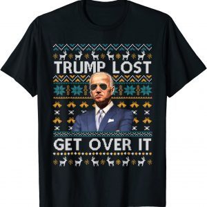 Trump Lost Snowflake Pro Joe Anti Trump Xmas Pajamas T-Shirt