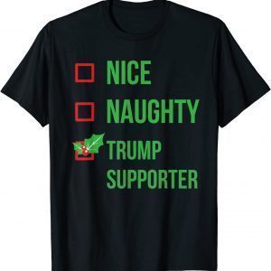 Trump Supporter Pajama Christmas Classic Shirt