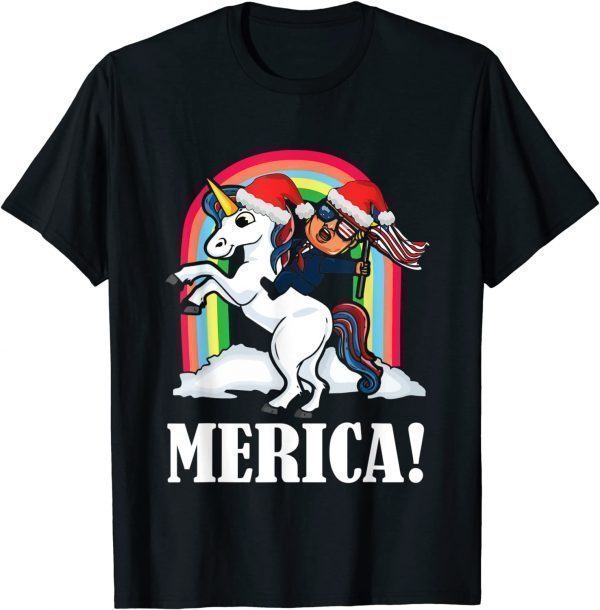 Trump Unicorn President Trump 2024 Christmas Official Shirt