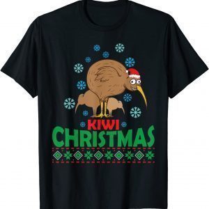 Ugly Christmas with Kiwi Bird from New Zealand Classic Shirt