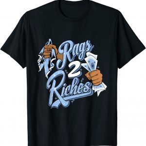 University Blue 4s Sneaker Match Rags 2 Riches To Match Limited Shirt