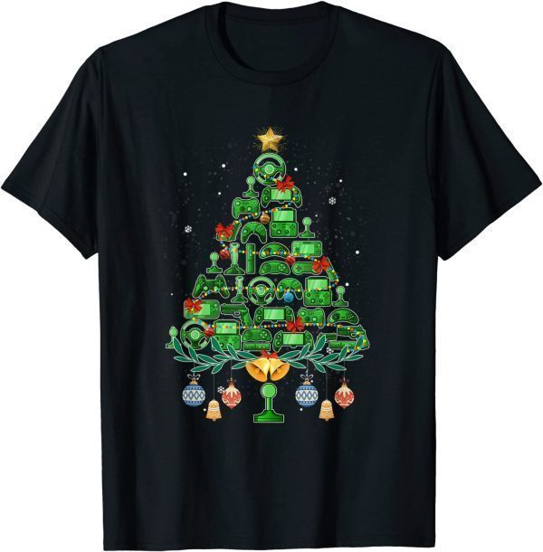 Video Game Controller Christmas Tree For Gamer Classic Shirt