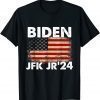 Vintage Joe Biden Jfk Jr'24 Flag Official Shirt