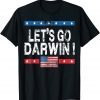Vintage Lets Go Darwin US Flag 2022 Shirt