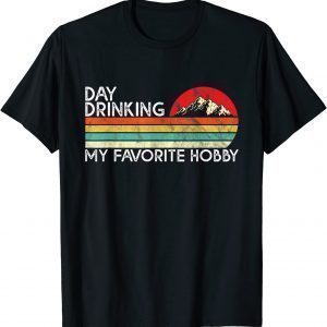 Vintage Retro Beer Lovers Day Drinking My Favorite Hobby Classic T-Shirt