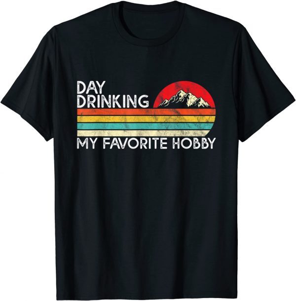 Vintage Retro Beer Lovers Day Drinking My Favorite Hobby Classic T-Shirt