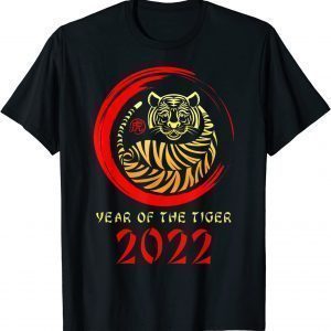 Year of The Tiger 2022 Circular Asian Chinese New Year Classic Shirt