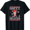 Joe Biden Happy Inflation Ugly Christmas Pajama Classic Shirt