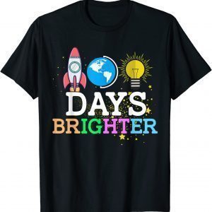 100 Days Brighter - Happy 100th Day Of School Teacher Classic Shirt
