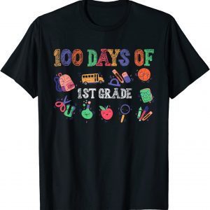 100 Days Of 1st Grade for a 1st Grade Student 2022 Shirt
