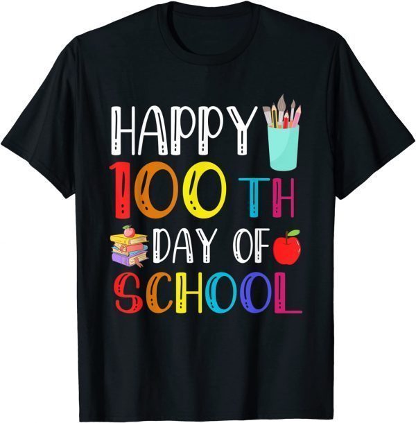 100 Days Of School Teacher And Student Classic Shirt