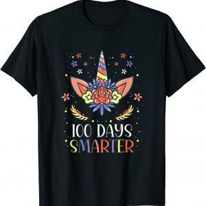100 Days Smarter 100 Days of School Uiconrn Classic Shirt