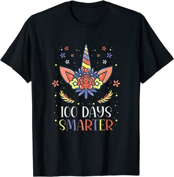 100 Days Smarter 100 Days of School Uiconrn Classic Shirt