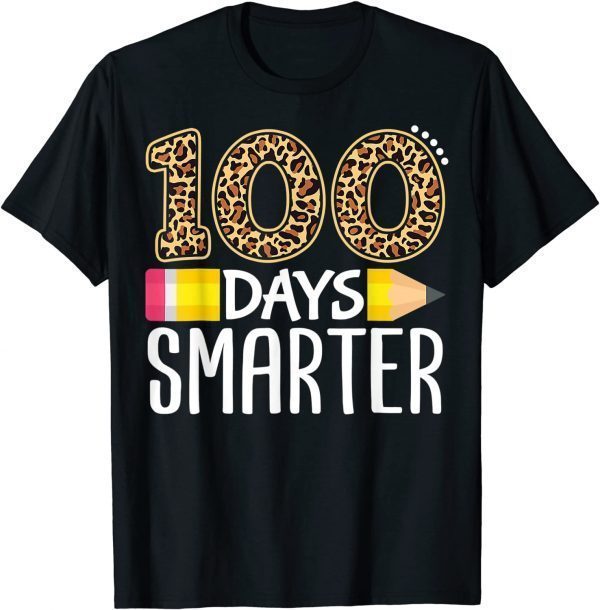 100 Days Smarter Teacher Student 100th Day Of School Gift Shirt