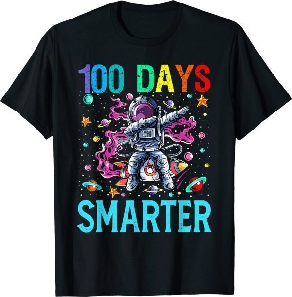 100 Days Smerter-Stars Space Dabbing Students Classic T-Shirt