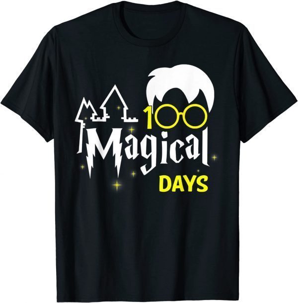 100 Magical Days Wizard 100th Days Of School Teacher Unisex Shirt