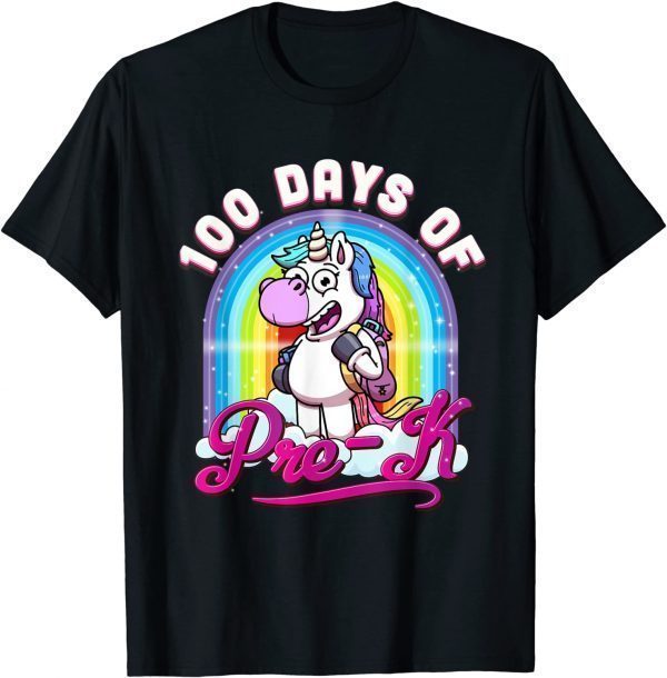 100th Day Of Pre-K Teacher 100 Days Smarter Classic Shirt