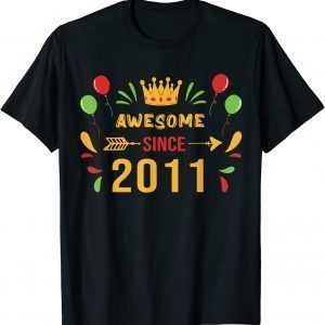 2011 11th birthday, Its my Birthday 11th Birthday Crown Bday Gift Shirt