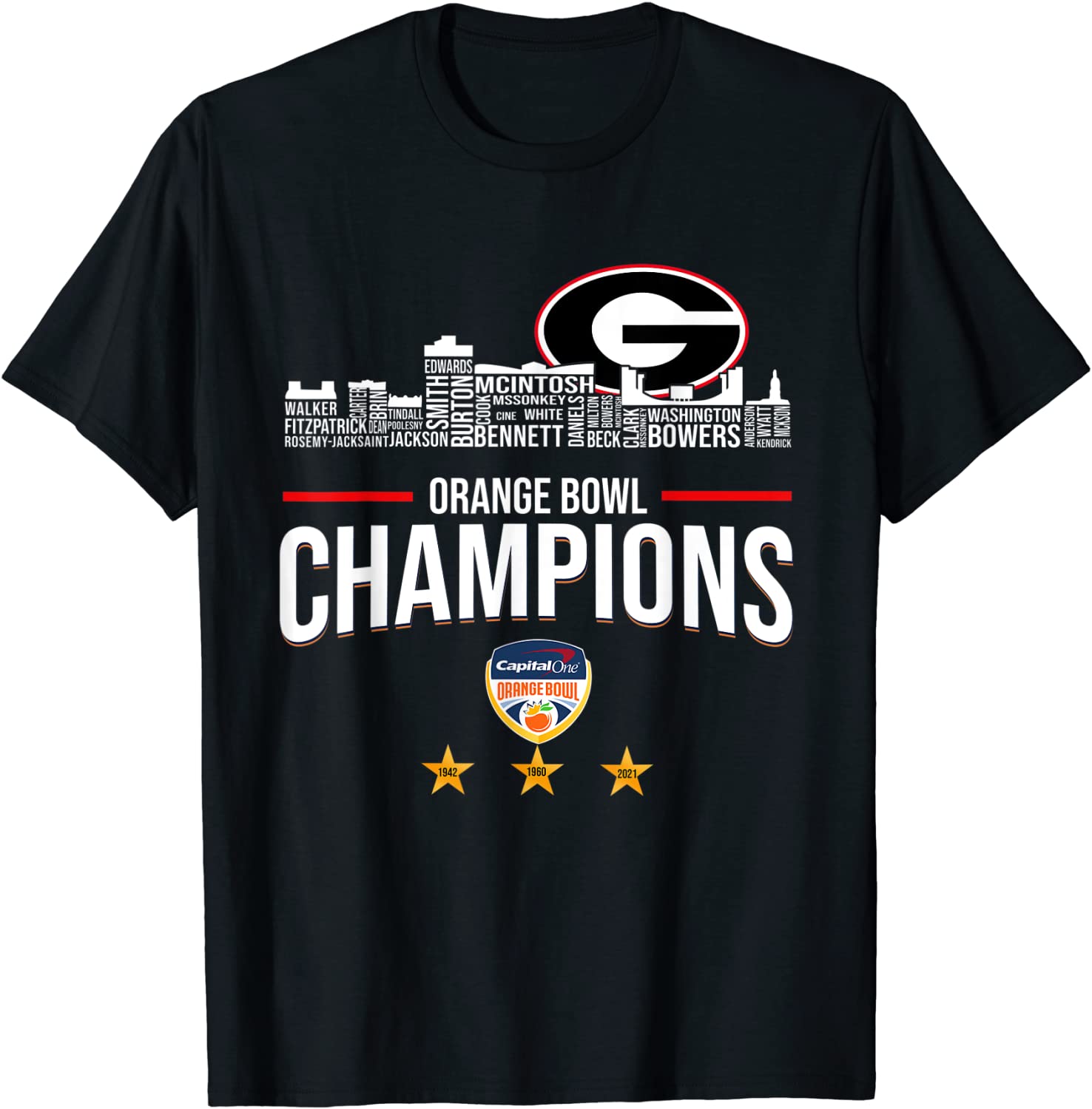 20212022 Orange bowl national Merch Champions 2022 Shirt