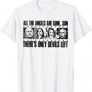 All The Angles Are Gone Son There's Anly Delvis Left Classic Shirt