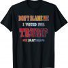 Anti-Biden Don't Blame Me I voted for Trump Fox Juliet Bravo Classic Shirt