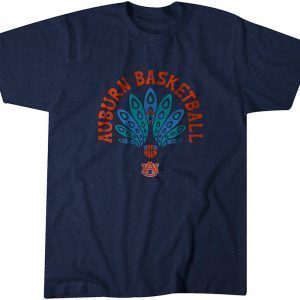 Auburn Basketball Peacock Classic Shirt