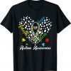 Autism Awareness FaiDesignated Hall of Famer 2022 Shirtth Hope Love Autism Heart Ribbon Puzzle Gift Shirt