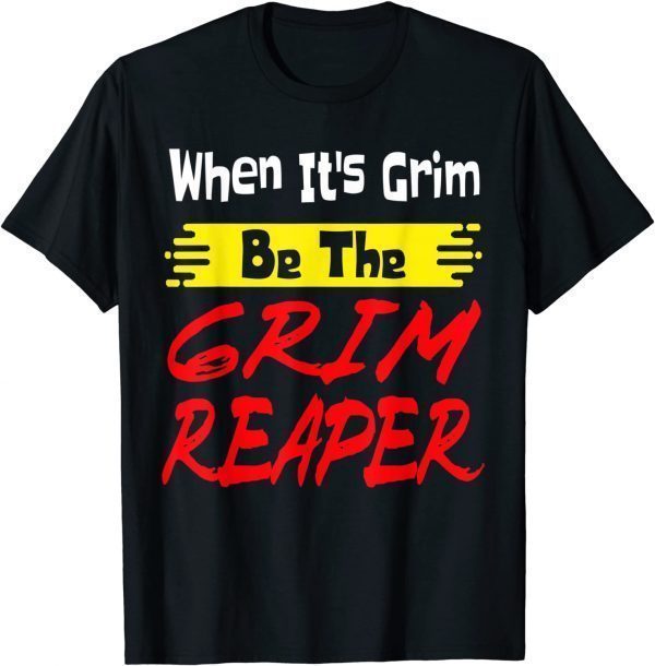 Be The Grim Reaper Playoffs Coach Pep Talk KC Football T-Shirt