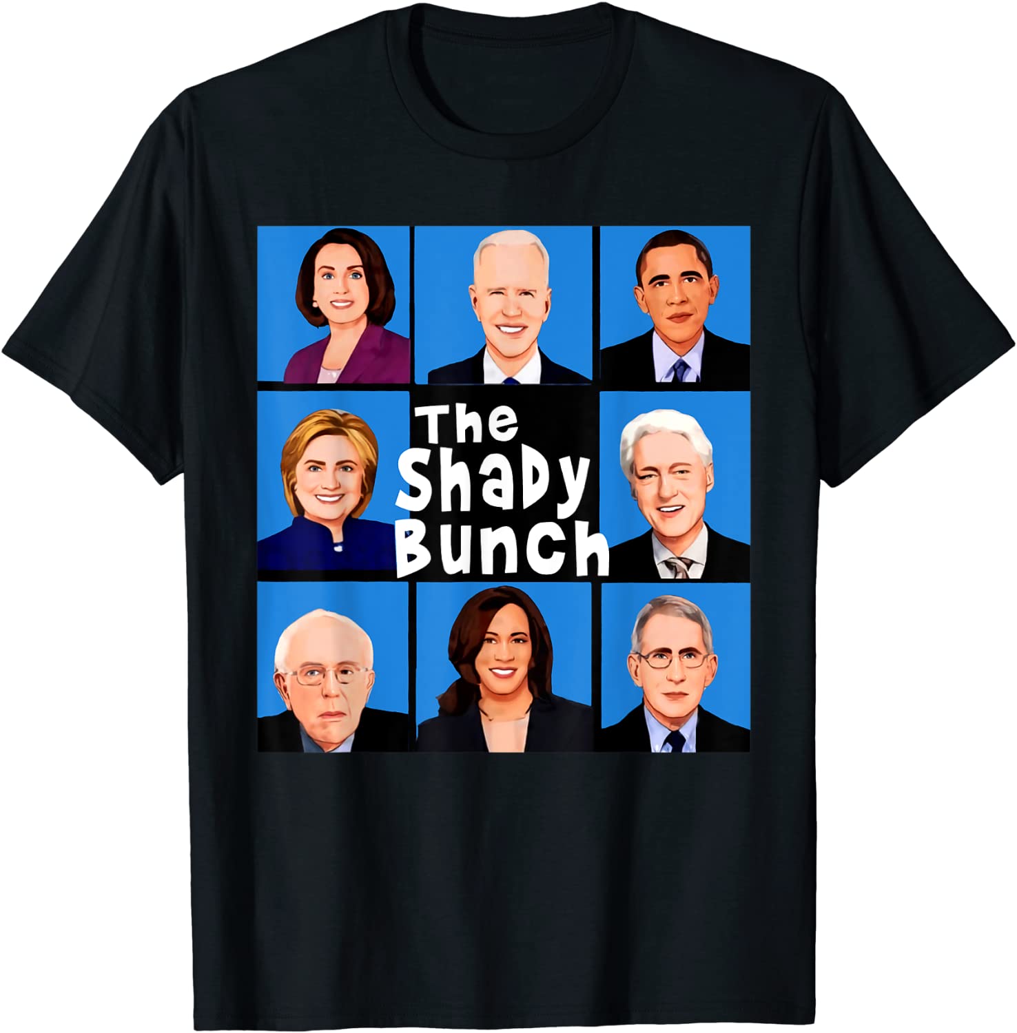 Biden The Bunch Political Humor Harris Obama Clinton 2022 T-Shirt