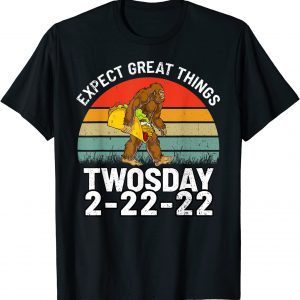 Bigfoot Taco Twosday Tuesday February 22 2022 2-22-22 Classic Shirt