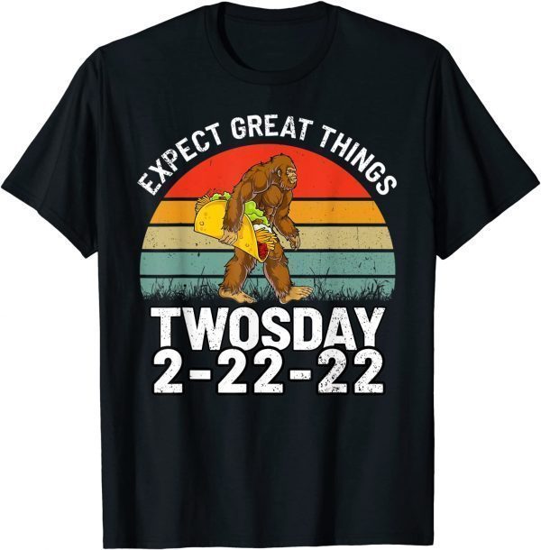 Bigfoot Taco Twosday Tuesday February 22 2022 2-22-22 Classic Shirt