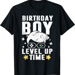 Birthday Boy Level Up Time Gamer Birthday 2022 T-Shirt