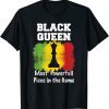 Black History Month Black Queen Classic Shirt