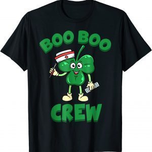 Boo Boo Crew Nurse St Patrick's Day Shamrock Green Lucky Gift Shirt