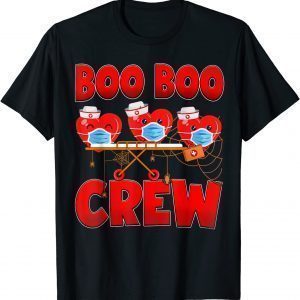 Boo Boo Crew Valentine's Day 2022 Heart Nurse Wearing Mask Official Shirt