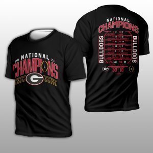 Bulldogs 2021 National Champions Classic Shirt