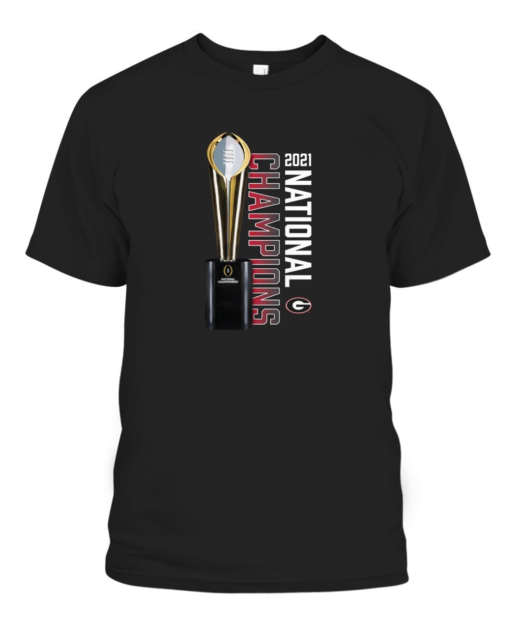 Bulldogs 2021 National Champions Trophy Unisex Shirt