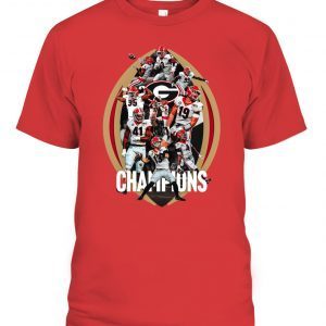 Bulldogs College Football Playoff 2021 National Champions Rosters Limited Shirt