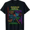 CUTE FUNNY CASUAL DACHSHUND SCIENCE FUN ANATOMY NOVELTY JOKE 2022 Shirt