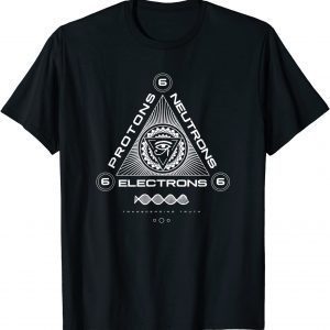 Carbon 666 D.N.A Helix Melanin Eye Of Horus Sacred Geometry Classic Shirt